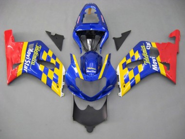 Best 01-03 MoviStar Suzuki GSXR 600-750 Motorcycle Fairings